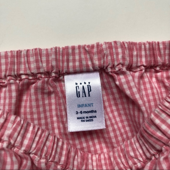 Baby Gap Sleeveless Ruffle Floral Dress - Girls 3-6M - Picture 12 of 13